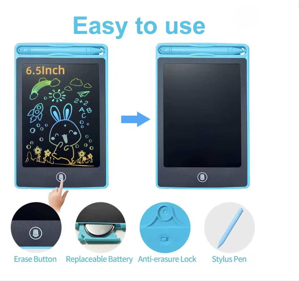 6.5" LCD Writing & Drawing Tablet – Educational Toy