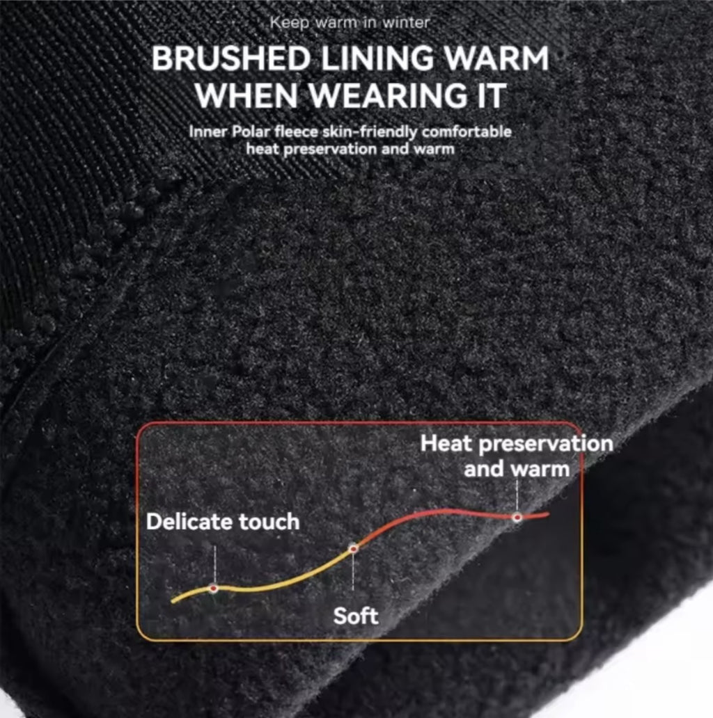 Winter Warm Gloves – Thickened, Windproof, Waterproof & touch screen