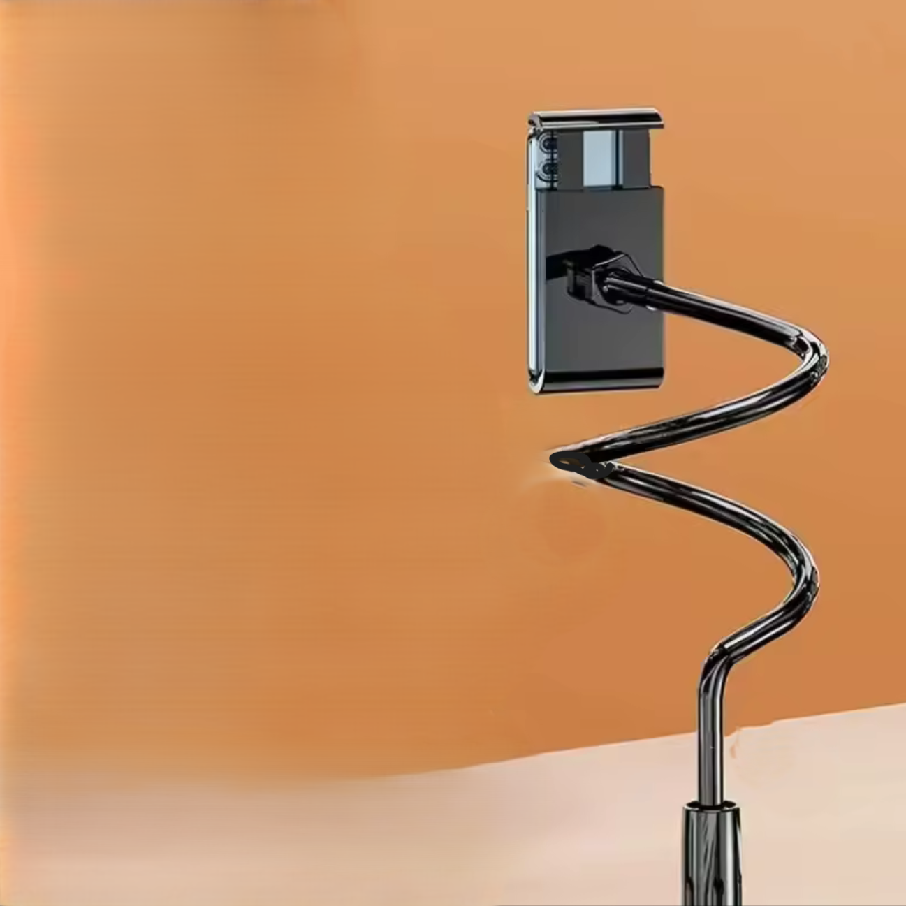 128cm Phone Holder Stand – 360° Flexible