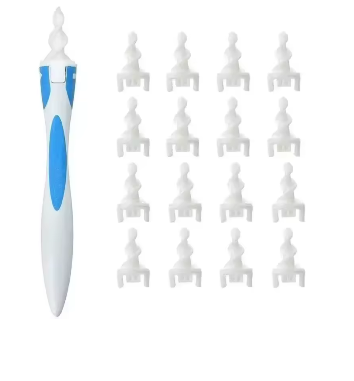 Ear Cleaner with Soft Silicone – 16 Tips