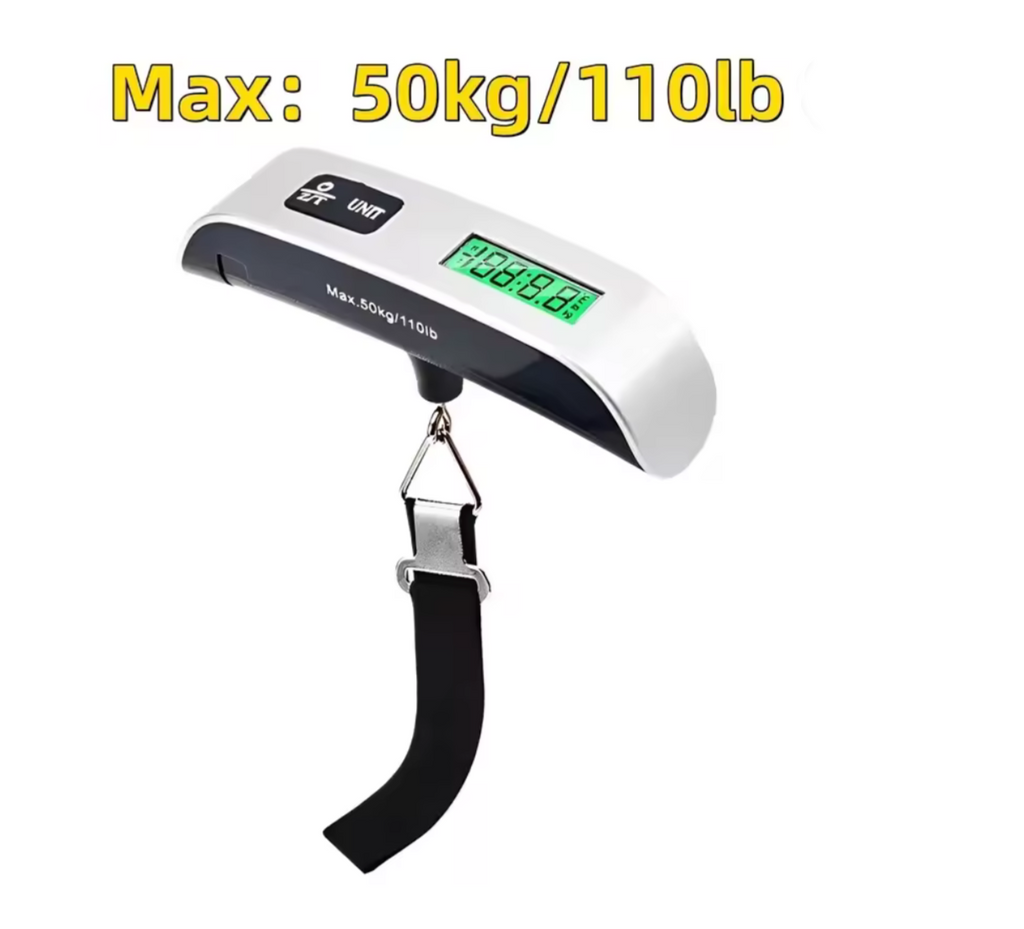 Portable Digital Luggage Scale (110lb/50kg)