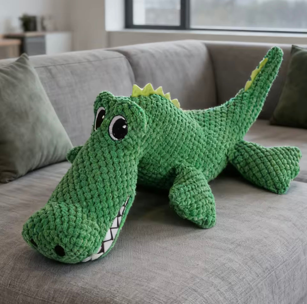 Durable Plush Pet Toy Dinosaur
