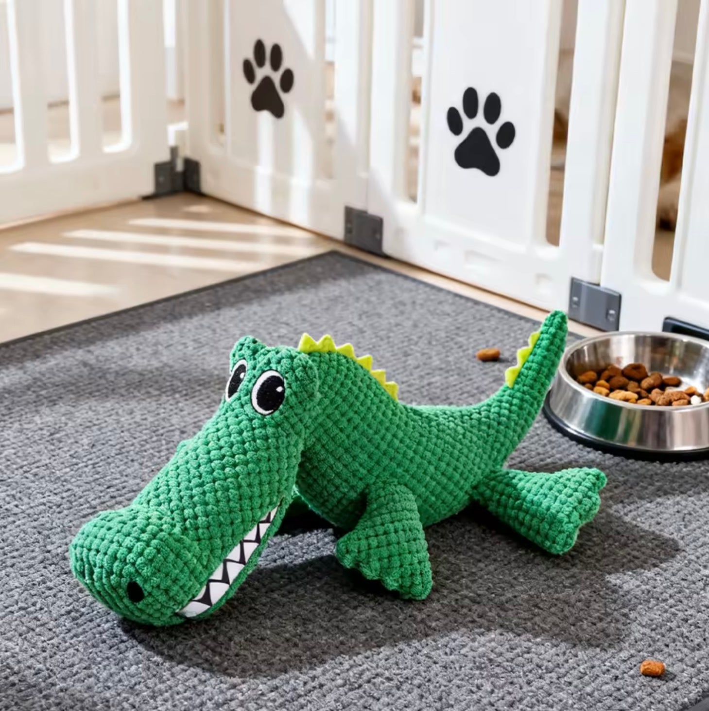 Durable Plush Pet Toy Dinosaur