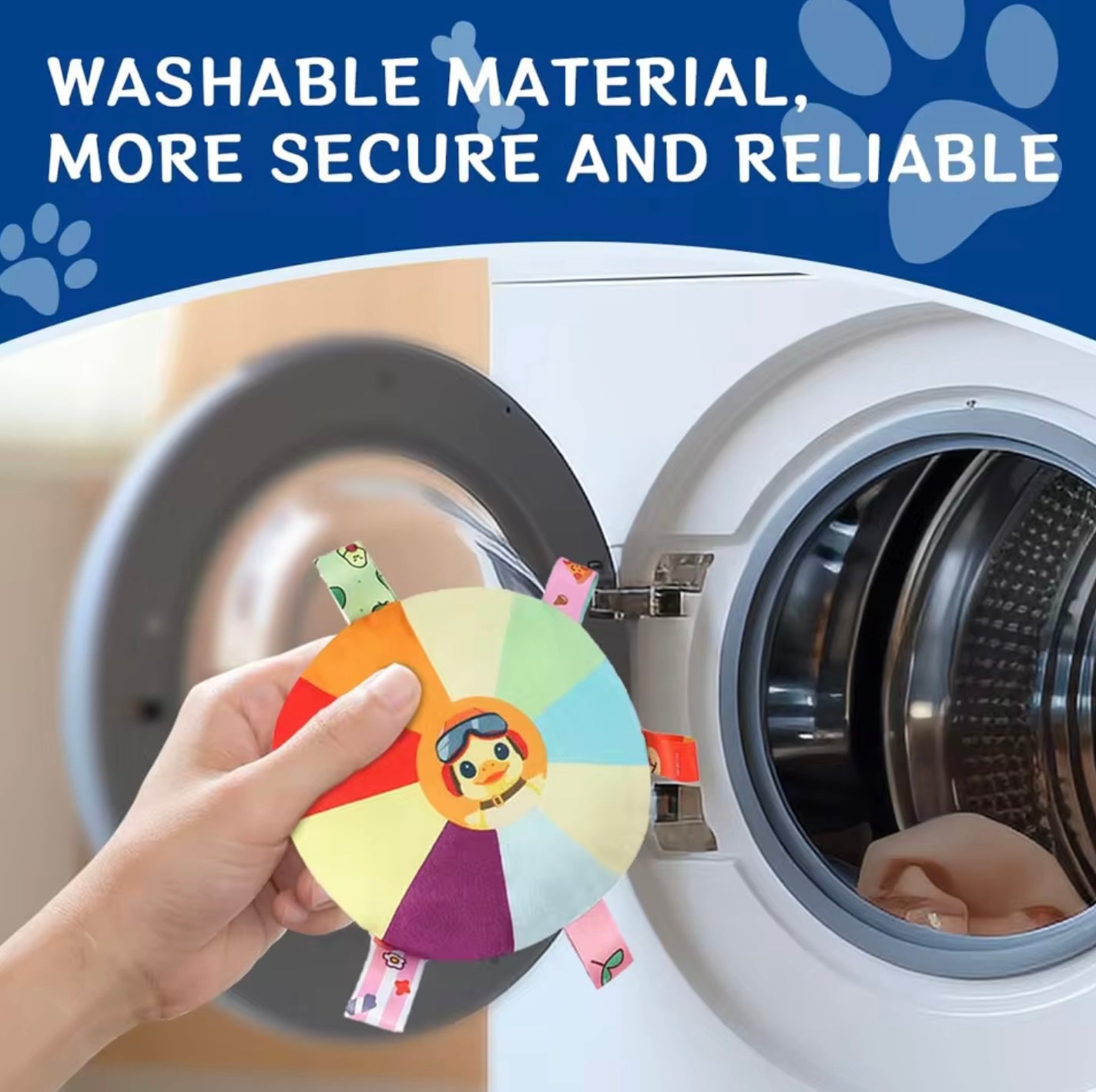 Soft Animal Plush Dog Toy – Chew & Molar Training