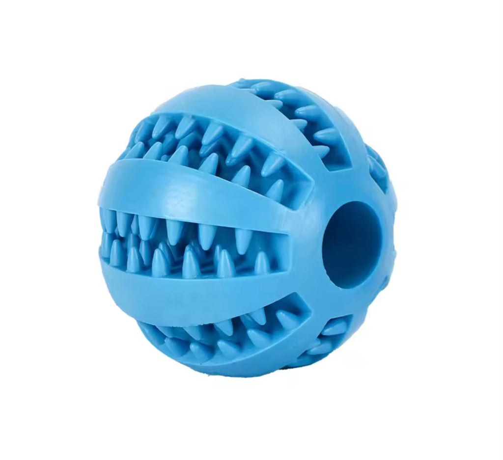 Dog Toy Ball – Rubber Chew & Treat Feeder