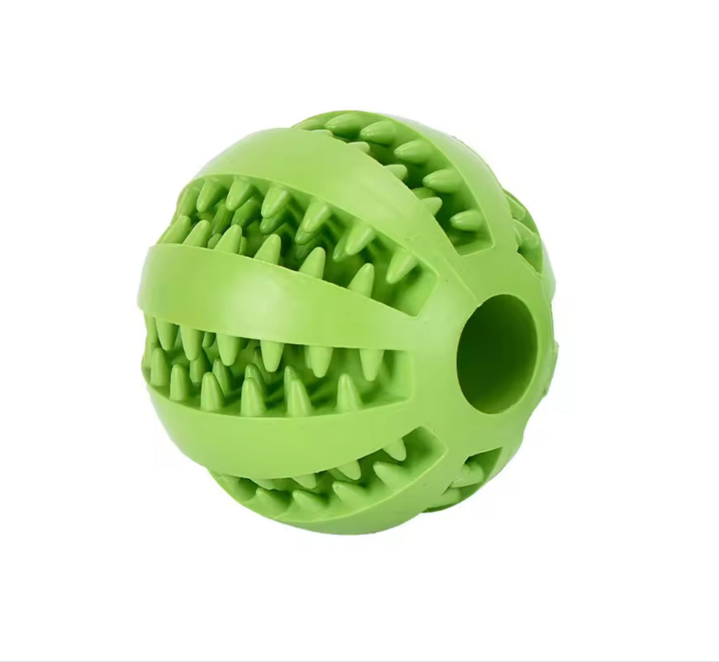 Dog Toy Ball – Rubber Chew & Treat Feeder