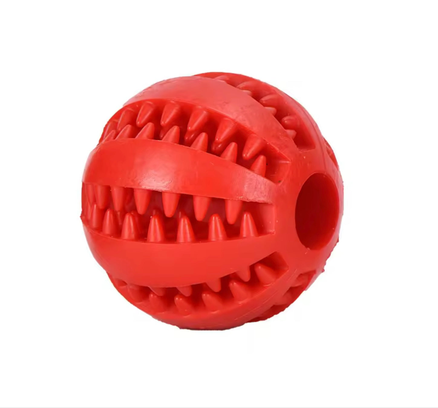 Dog Toy Ball – Rubber Chew & Treat Feeder
