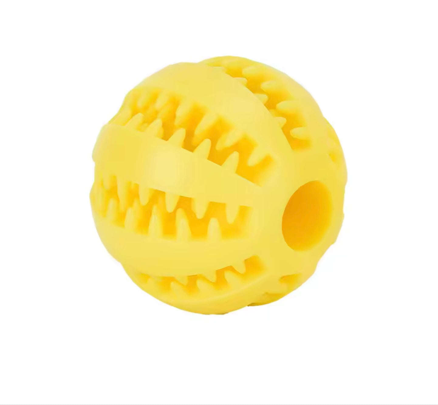 Dog Toy Ball – Rubber Chew & Treat Feeder