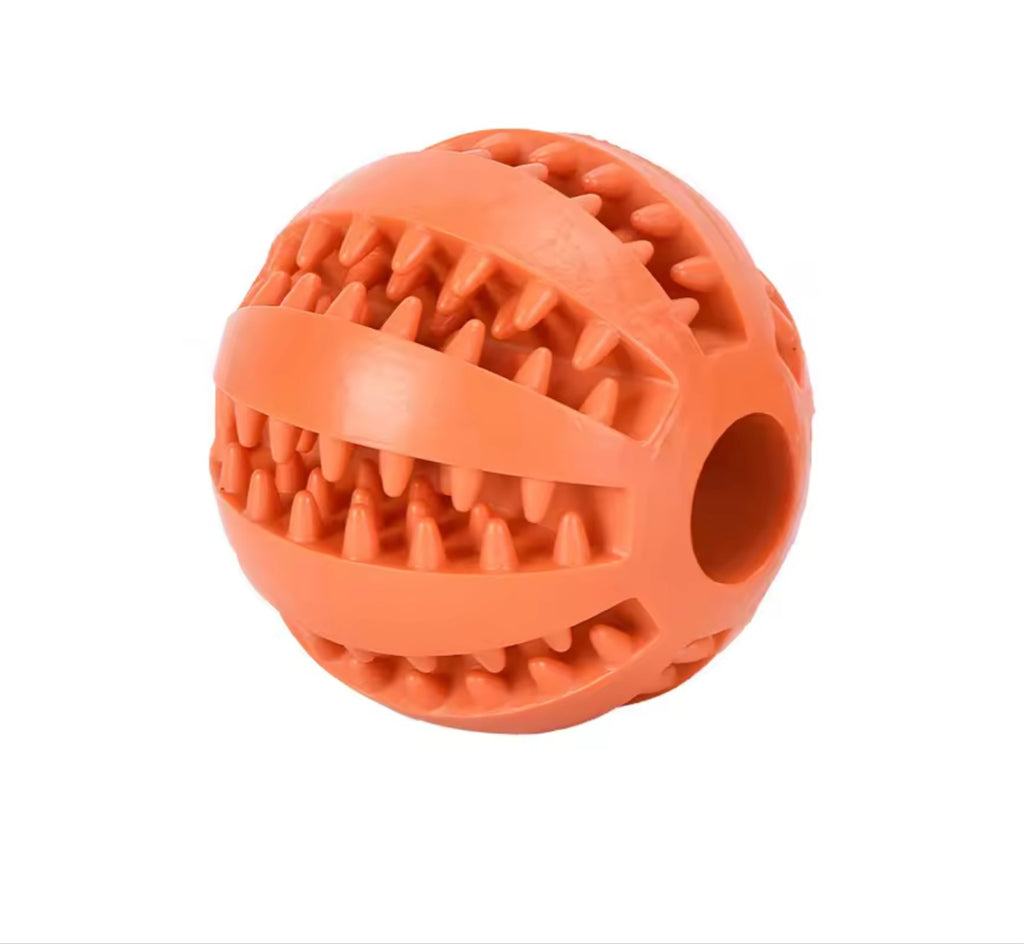 Dog Toy Ball – Rubber Chew & Treat Feeder