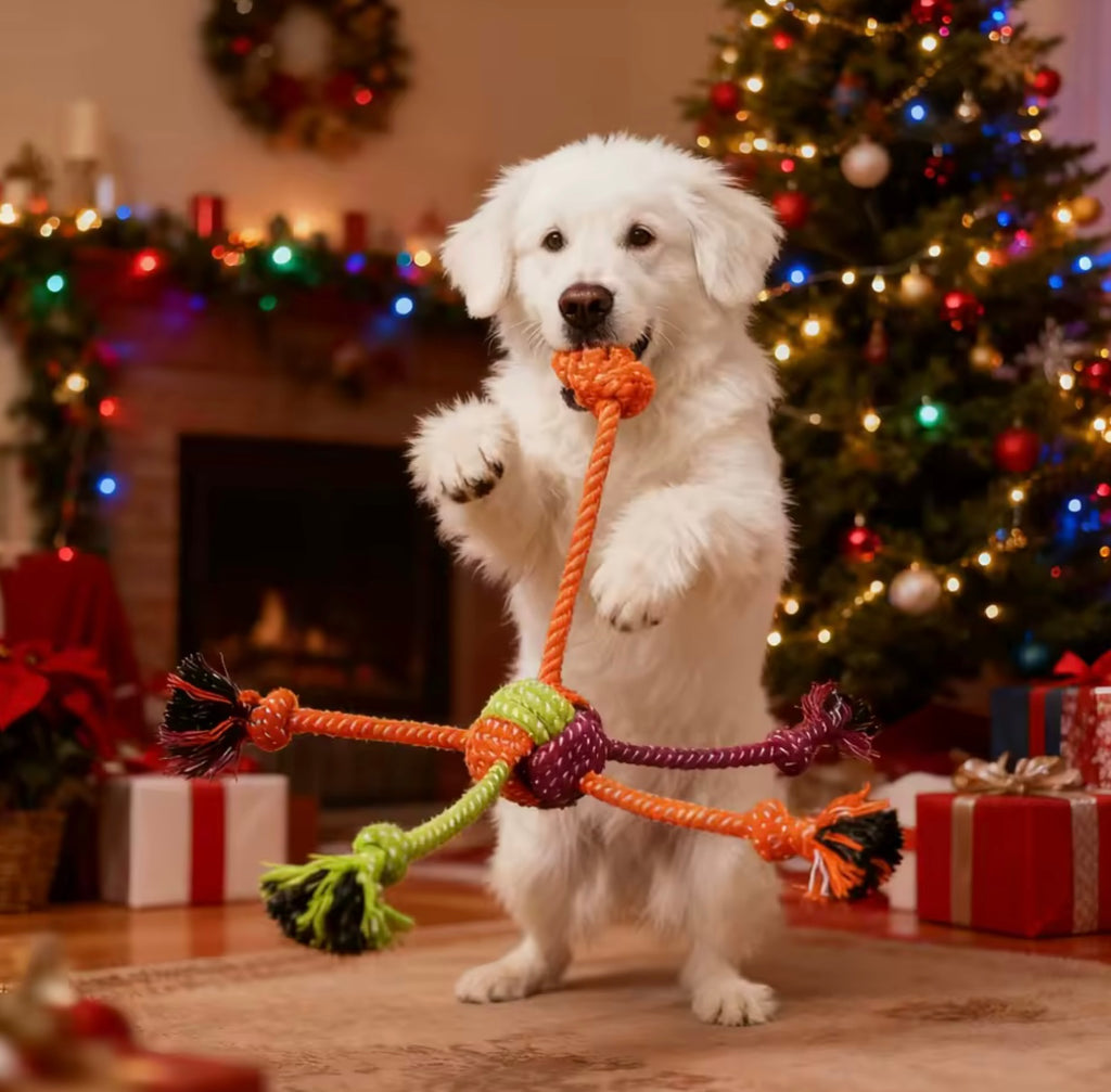 Chewable Knot Rope Dog Toy