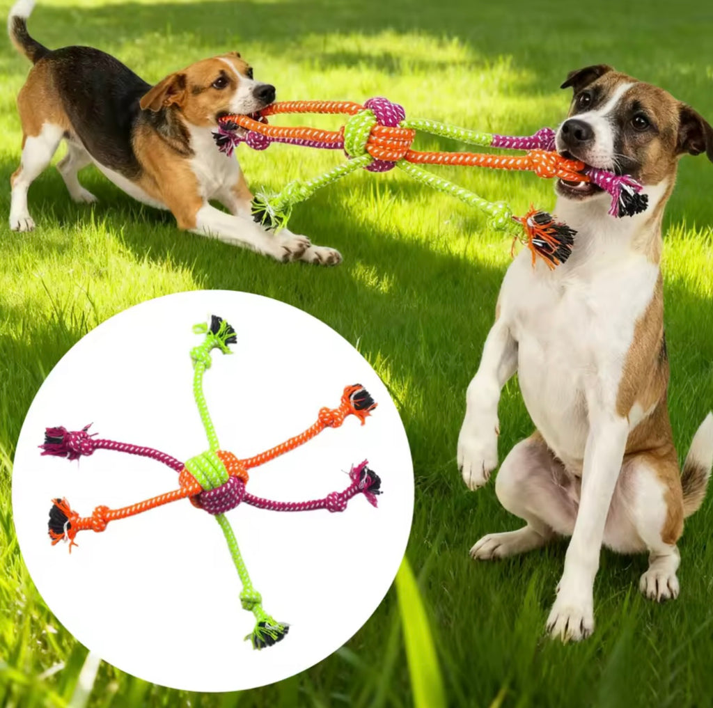 Chewable Knot Rope Dog Toy