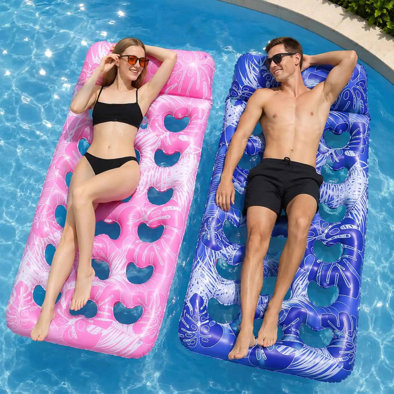 Pool Float with Headrest