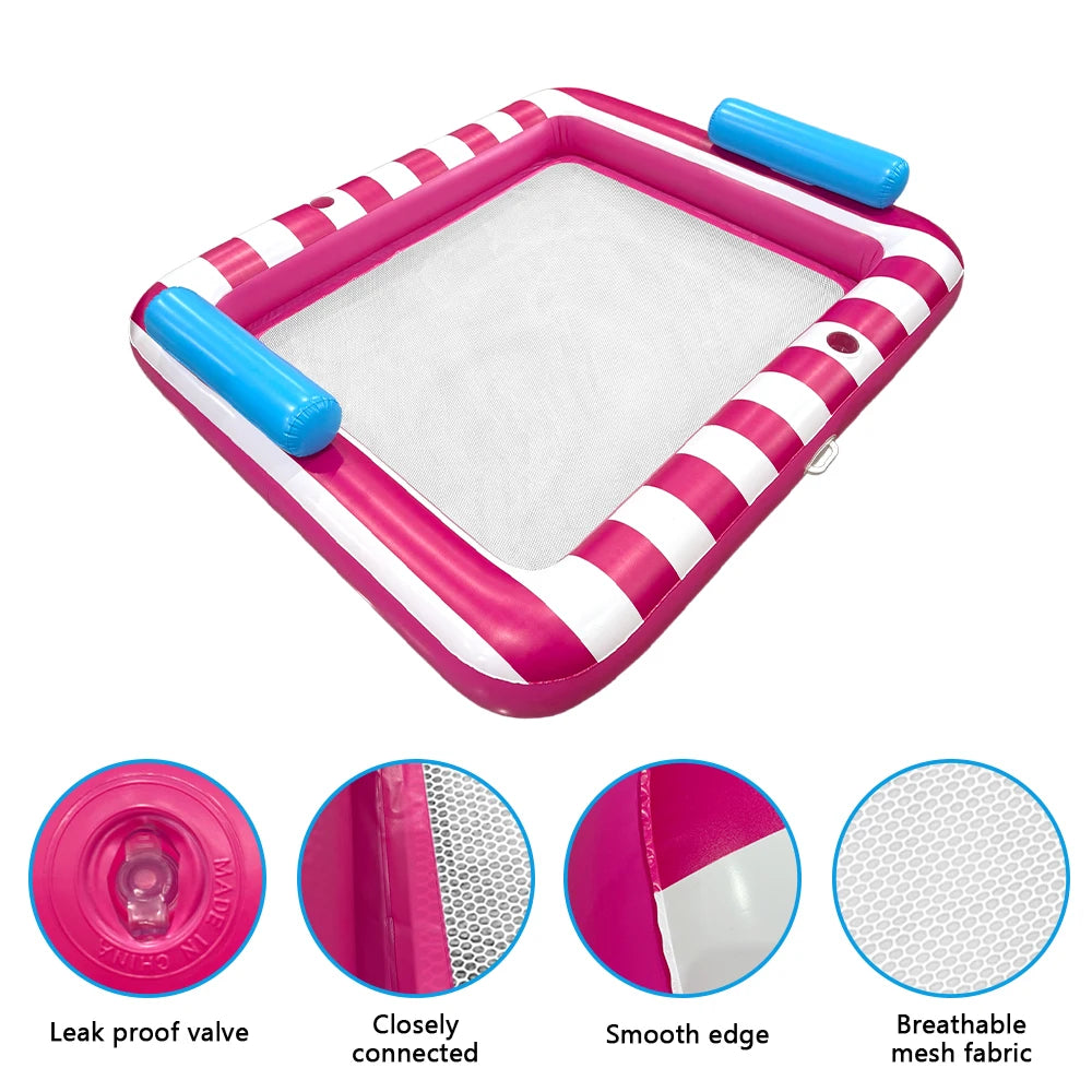 Double Pool Lounge with Headrest