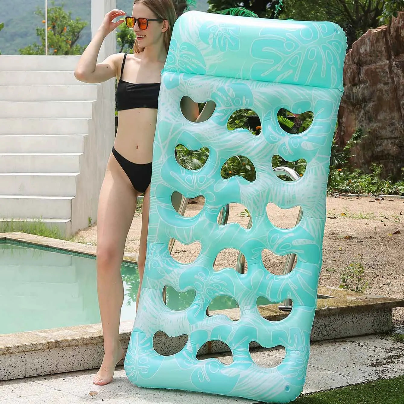 Pool Float with Headrest