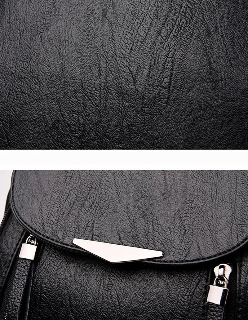 Women’s PU Leather Backpack