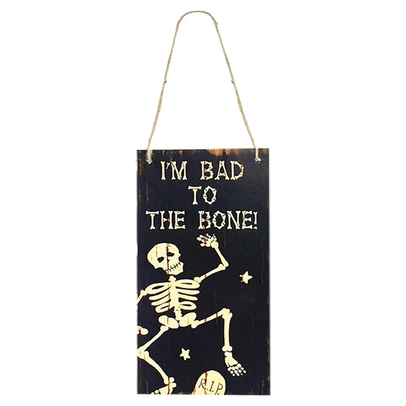 Halloween Wooden Signs & Ornaments