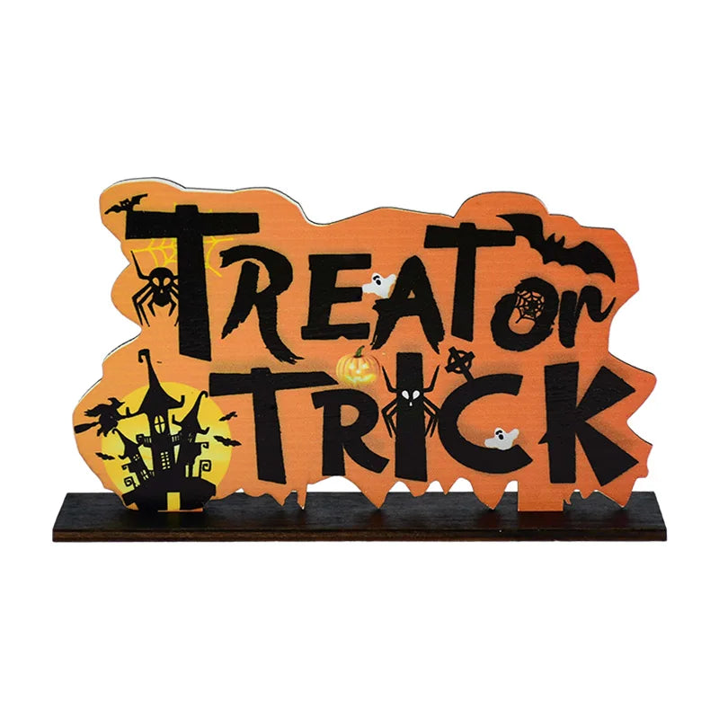 Halloween Wooden Signs & Ornaments