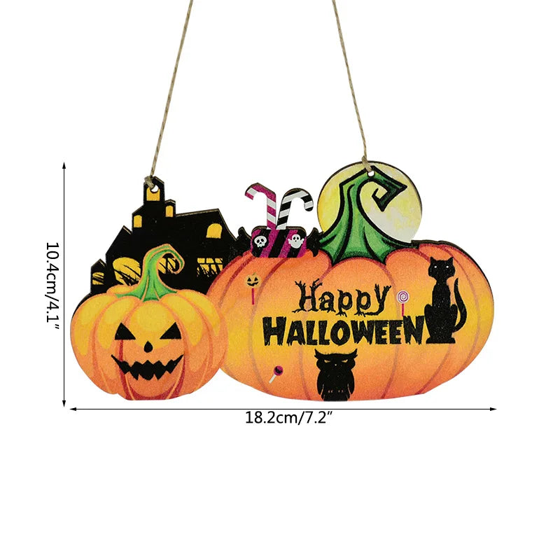 Halloween Wooden Signs & Ornaments