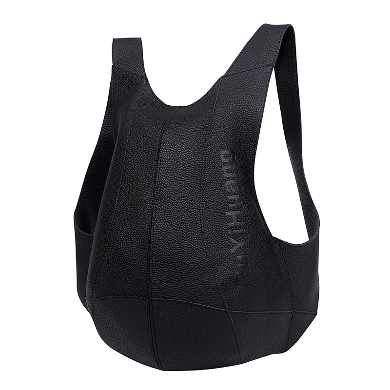 Unisex Leather Anti-Theft Backpack