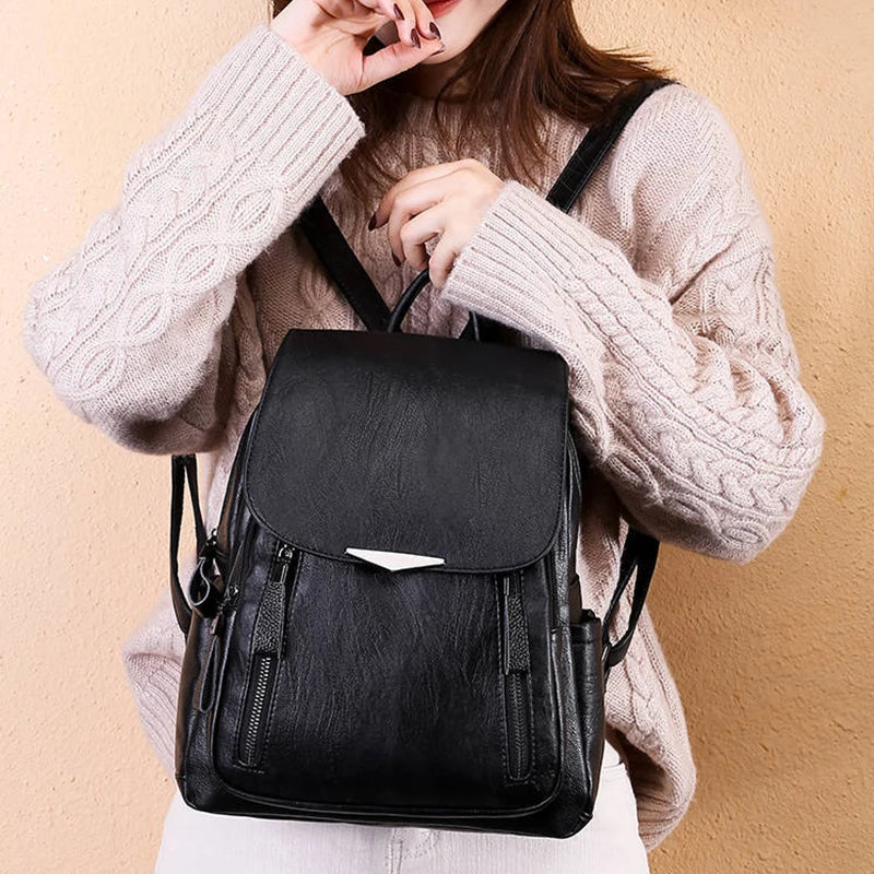 Women’s PU Leather Backpack