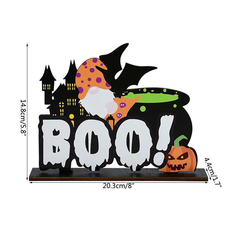 Halloween Wooden Signs & Ornaments