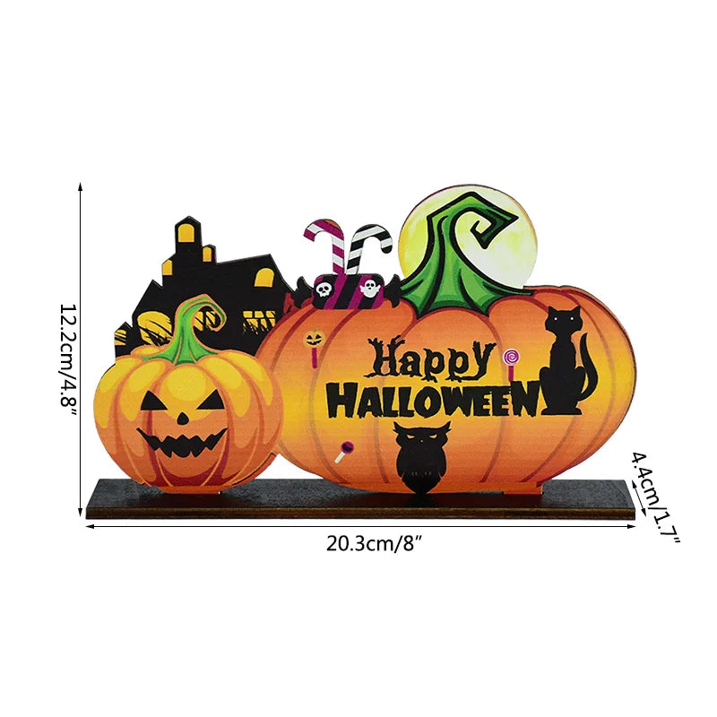 Halloween Wooden Signs & Ornaments