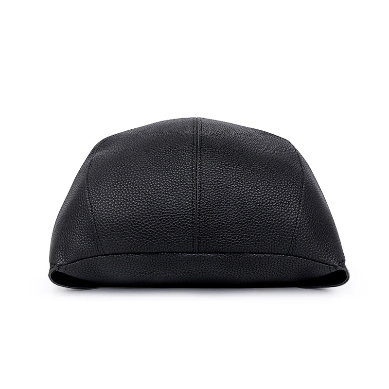 Unisex Leather Anti-Theft Backpack