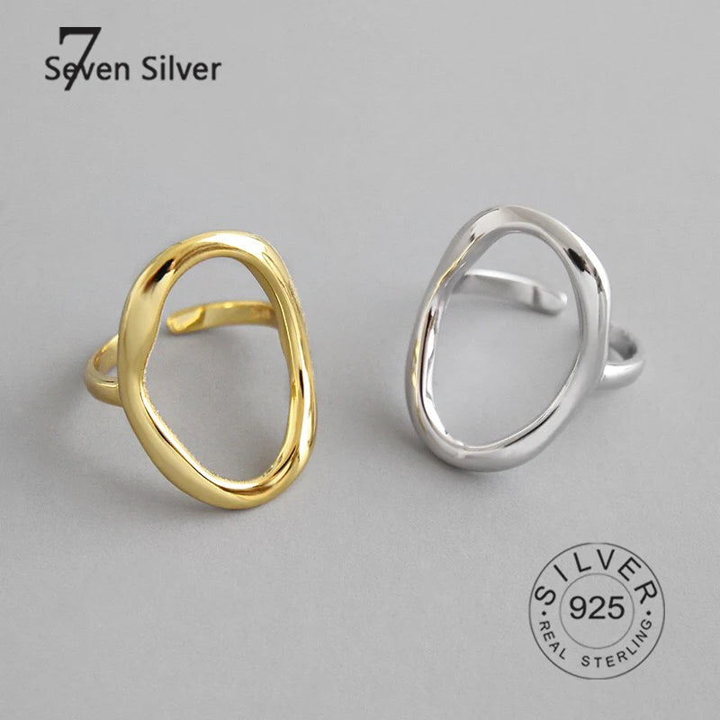 925 Sterling Silver Resizable Ring