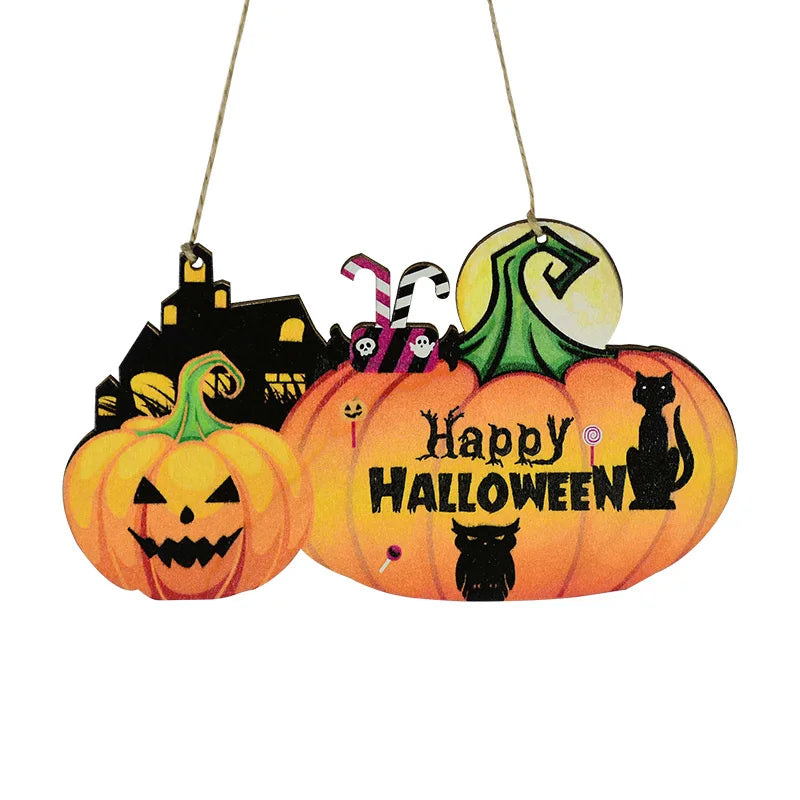 Halloween Wooden Signs & Ornaments