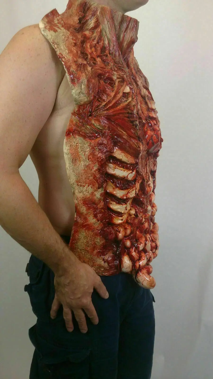 Halloween Exposed-Ribcage Costume Prop