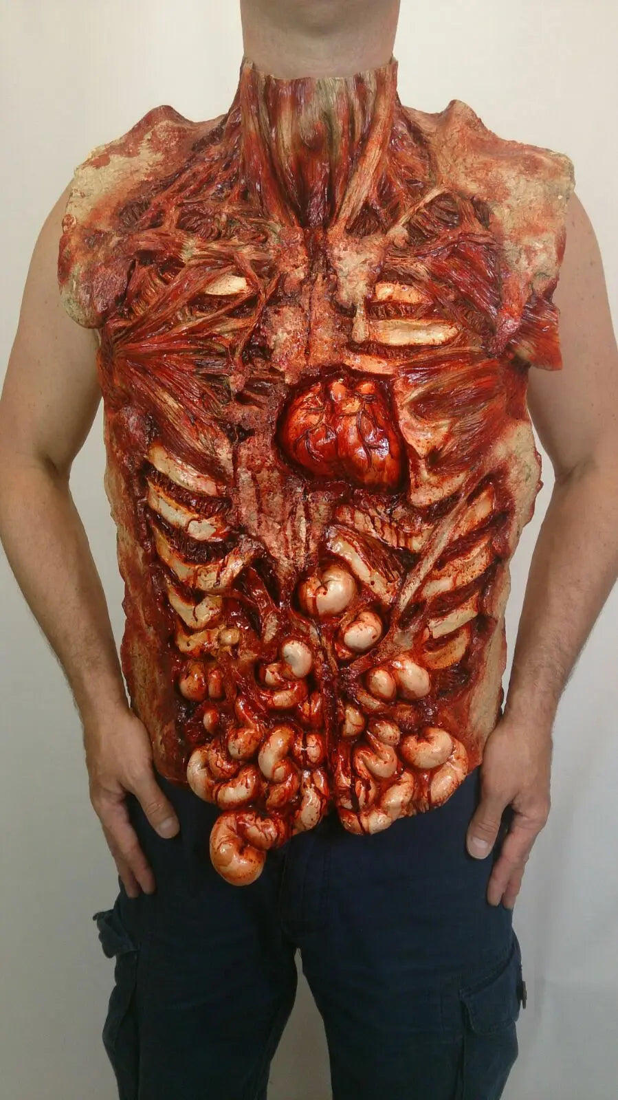 Halloween Exposed-Ribcage Costume Prop