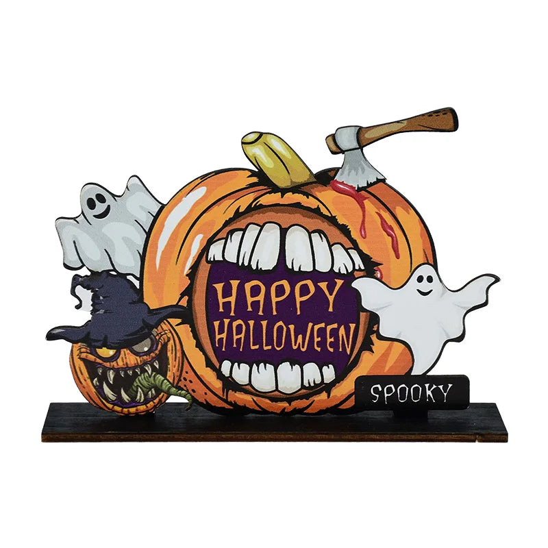 Halloween Wooden Signs & Ornaments