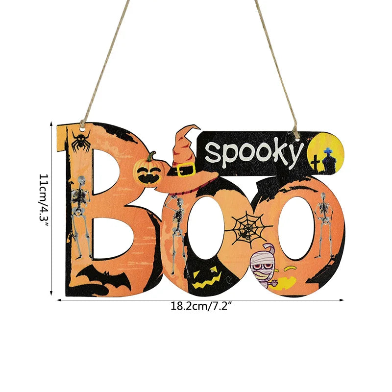 Halloween Wooden Signs & Ornaments