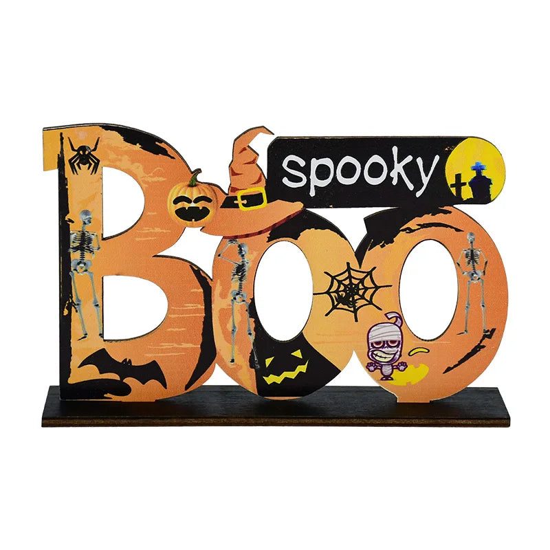Halloween Wooden Signs & Ornaments