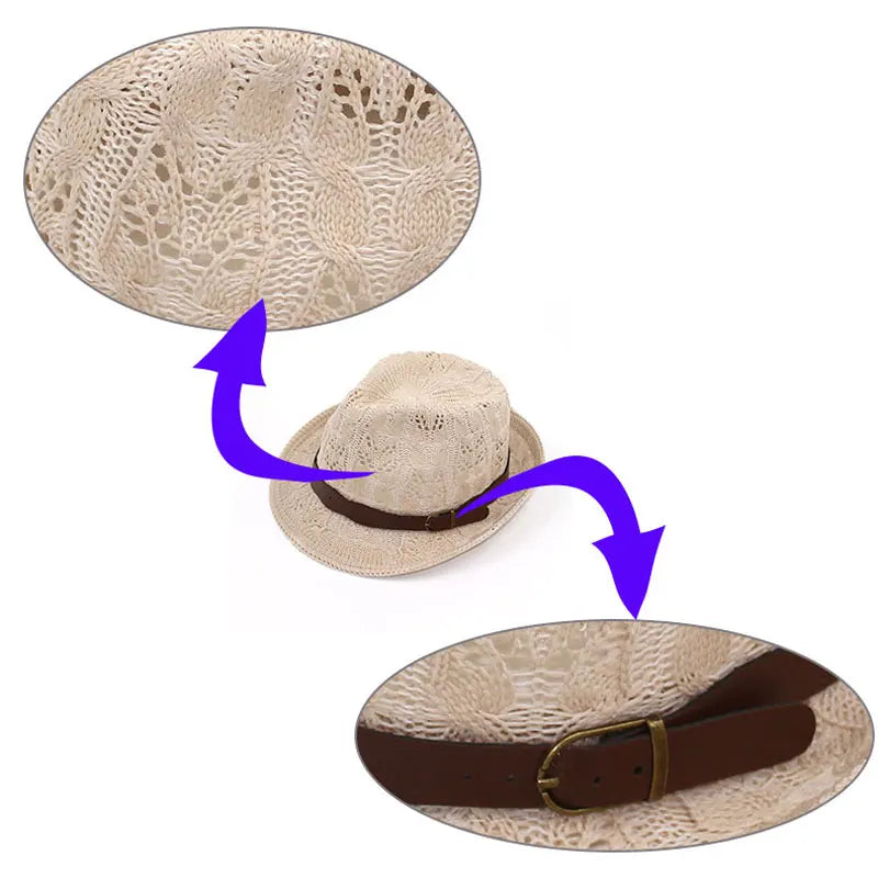 Women’s Fedora Sun Hat