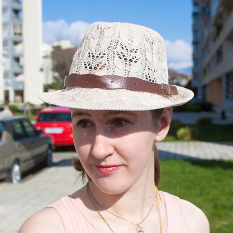 Women’s Fedora Sun Hat