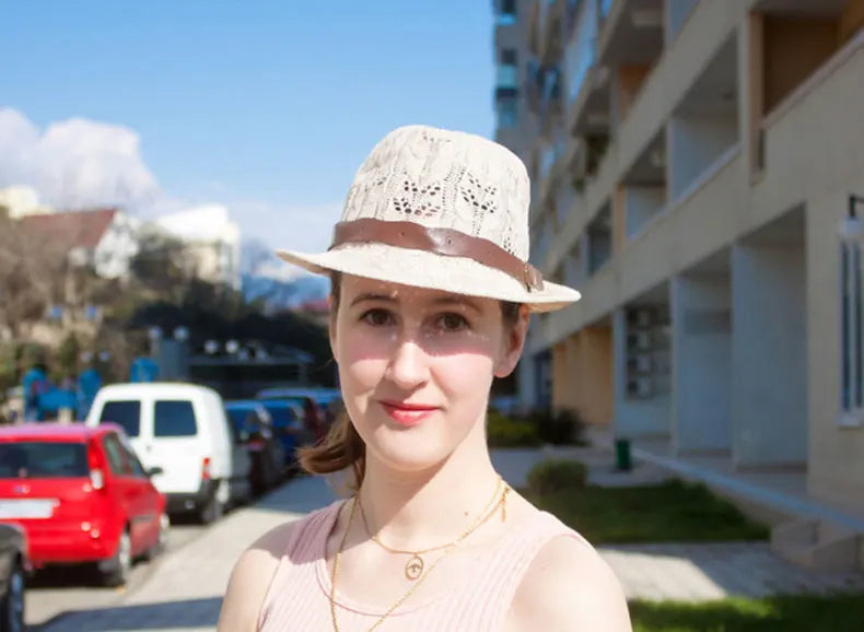 Women’s Fedora Sun Hat