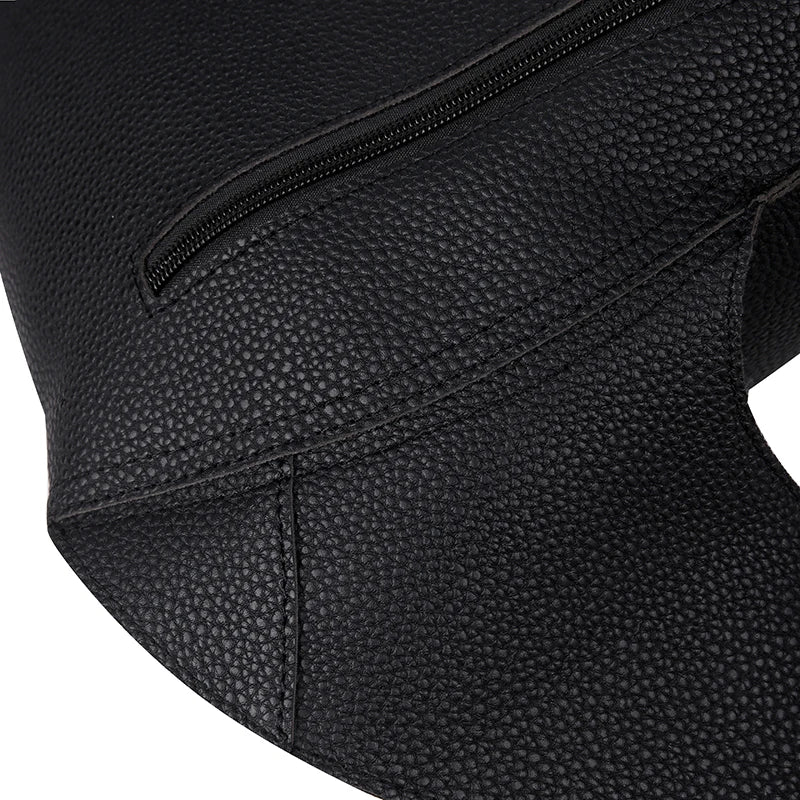 Unisex Leather Anti-Theft Backpack