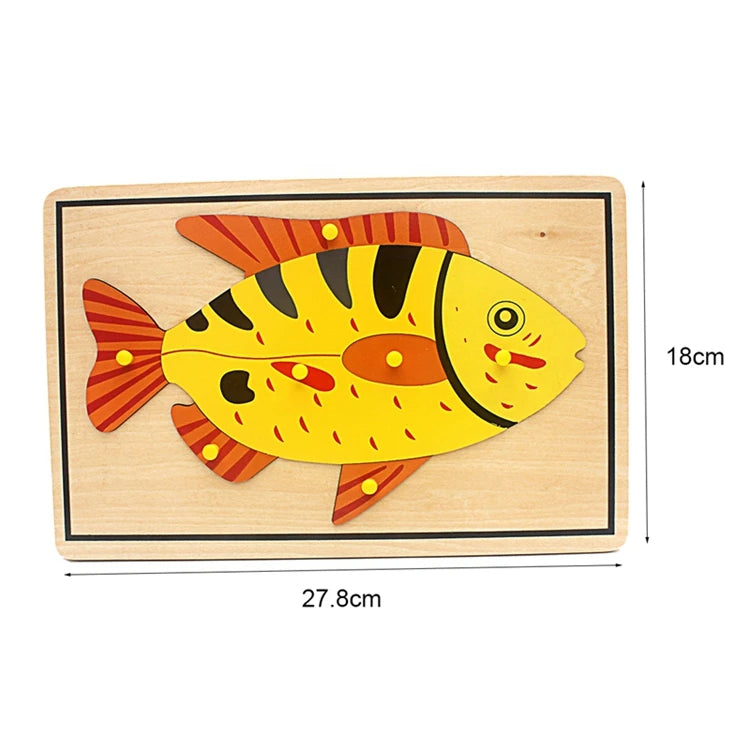 Educational Animal Puzzle Set