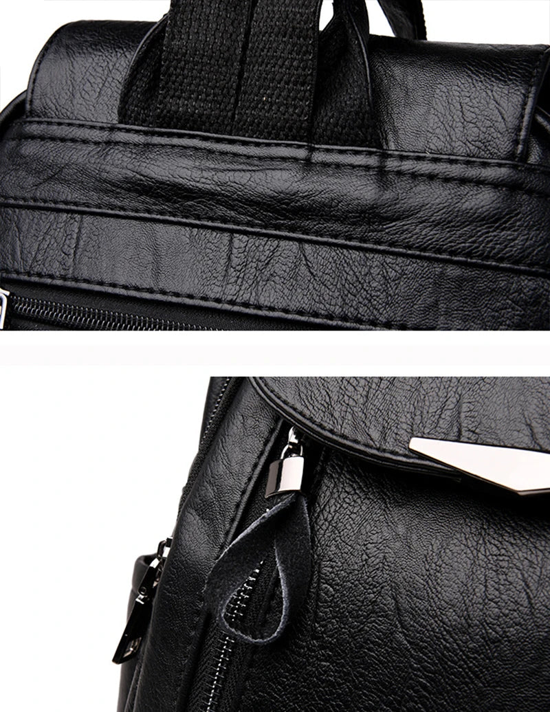 Women’s PU Leather Backpack