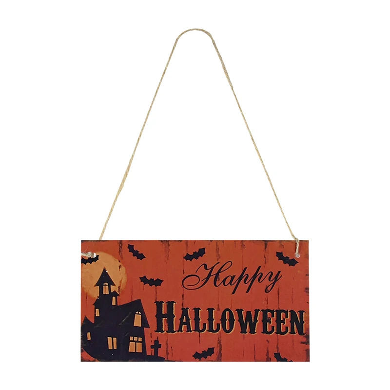 Halloween Wooden Signs & Ornaments