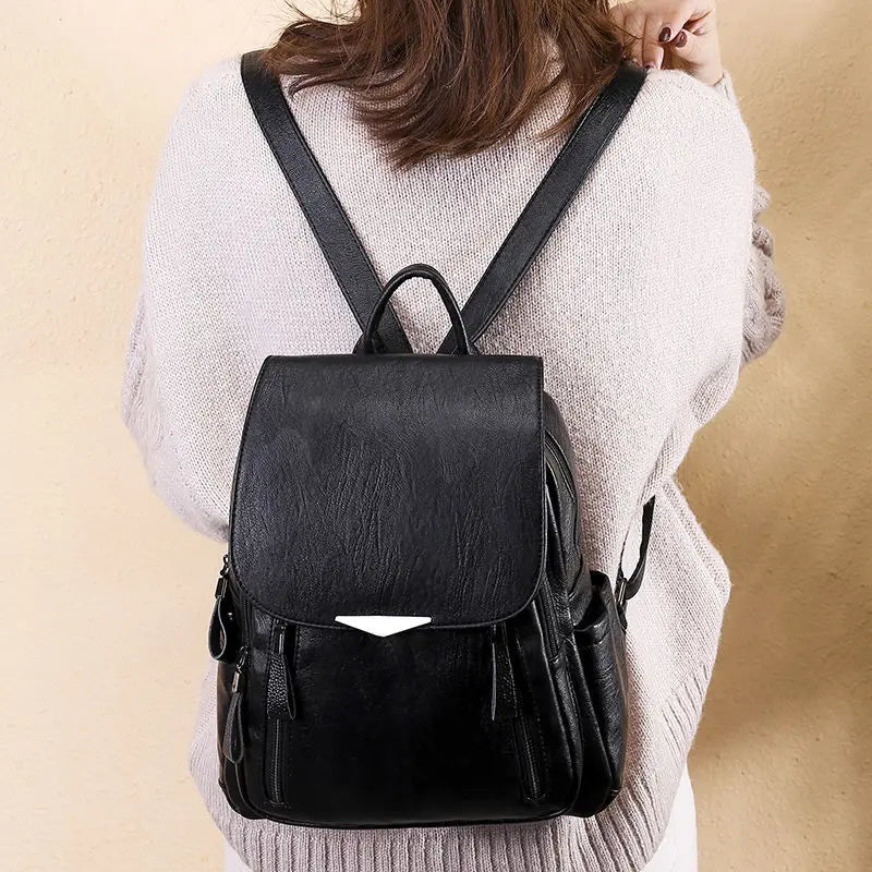 Women’s PU Leather Backpack