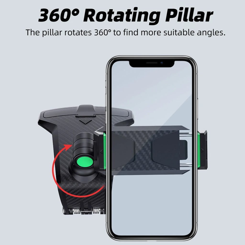 1260° Dashboard Phone Mount - (3.5 to 6.5 inch models only)