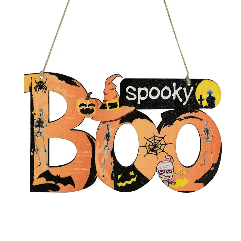 Halloween Wooden Signs & Ornaments
