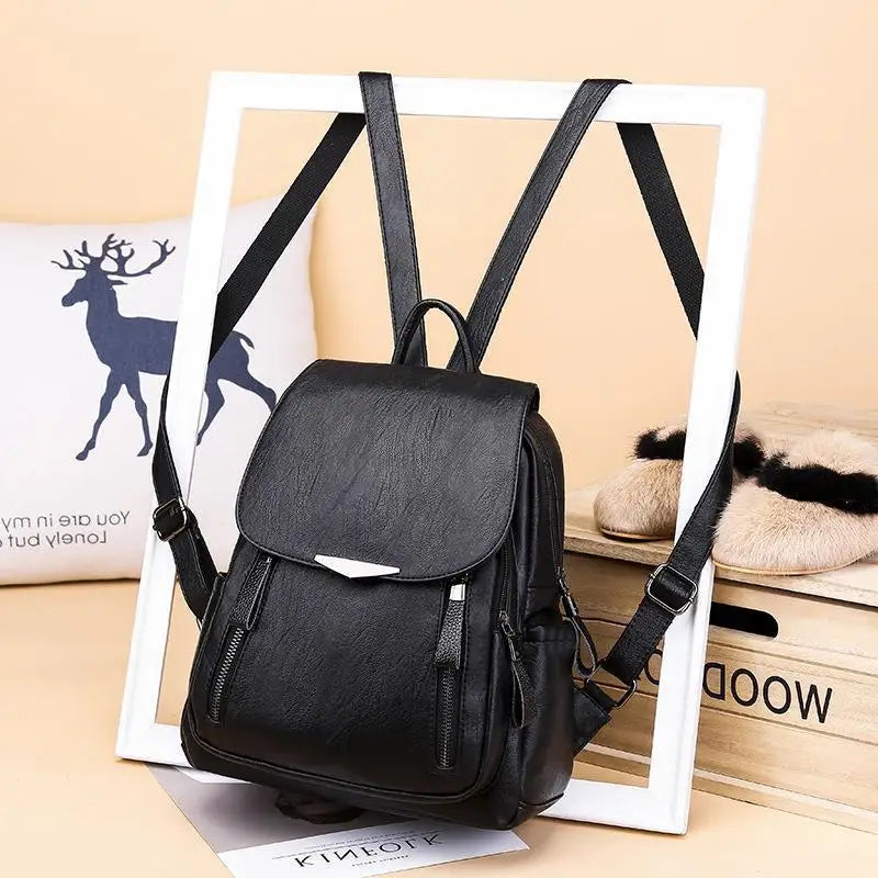 Women’s PU Leather Backpack
