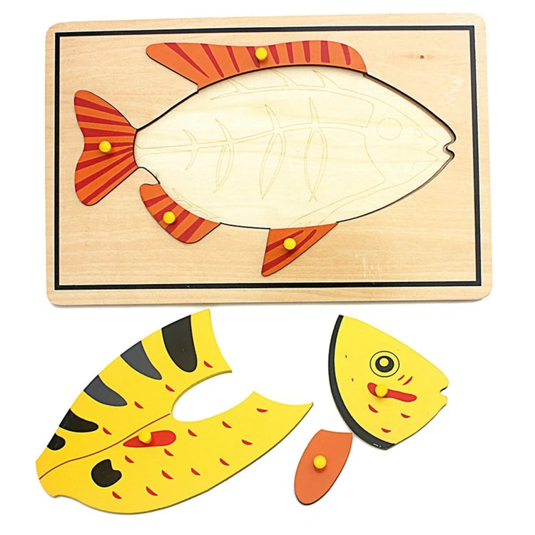 Educational Animal Puzzle Set