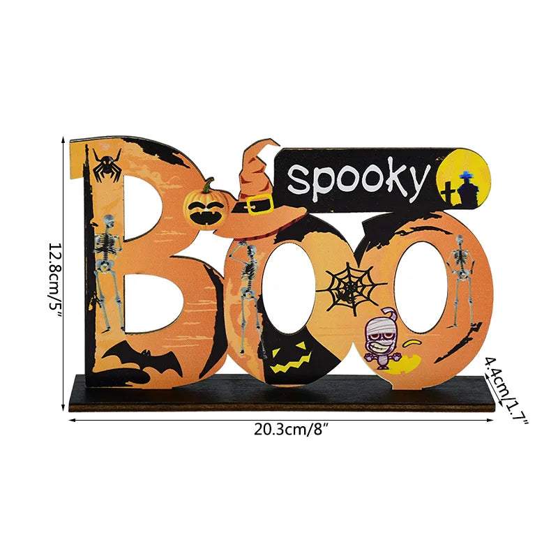 Halloween Wooden Signs & Ornaments