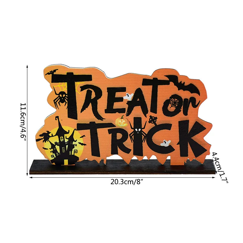 Halloween Wooden Signs & Ornaments