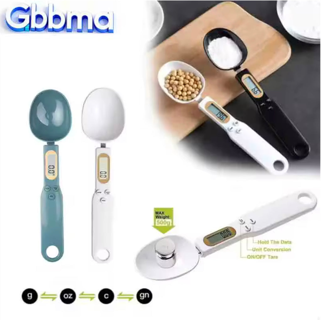 Kitchen Scale Spoon – Electronic 0.1 - 500g
