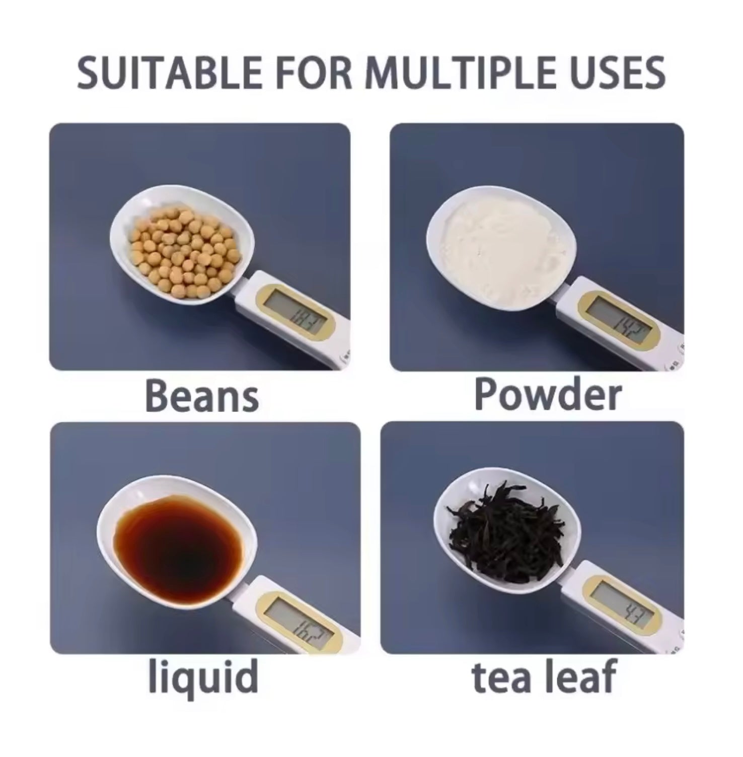 Kitchen Scale Spoon – Electronic 0.1 - 500g